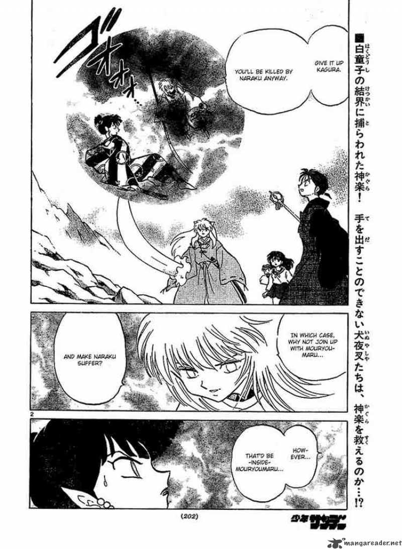 Inuyasha Chapter 370 Page 2
