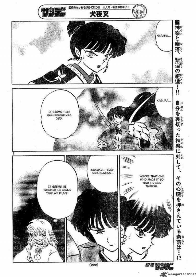 Inuyasha Chapter 371 Page 2