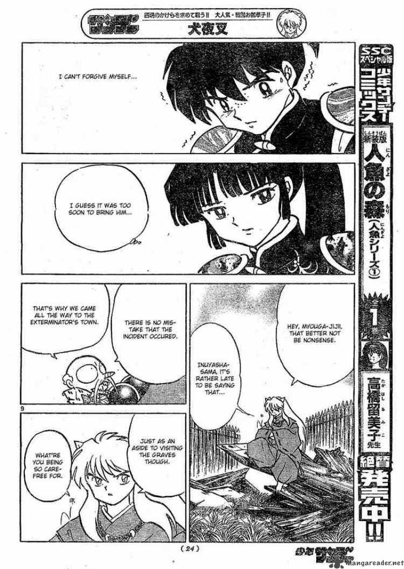 Inuyasha Chapter 375 Page 9