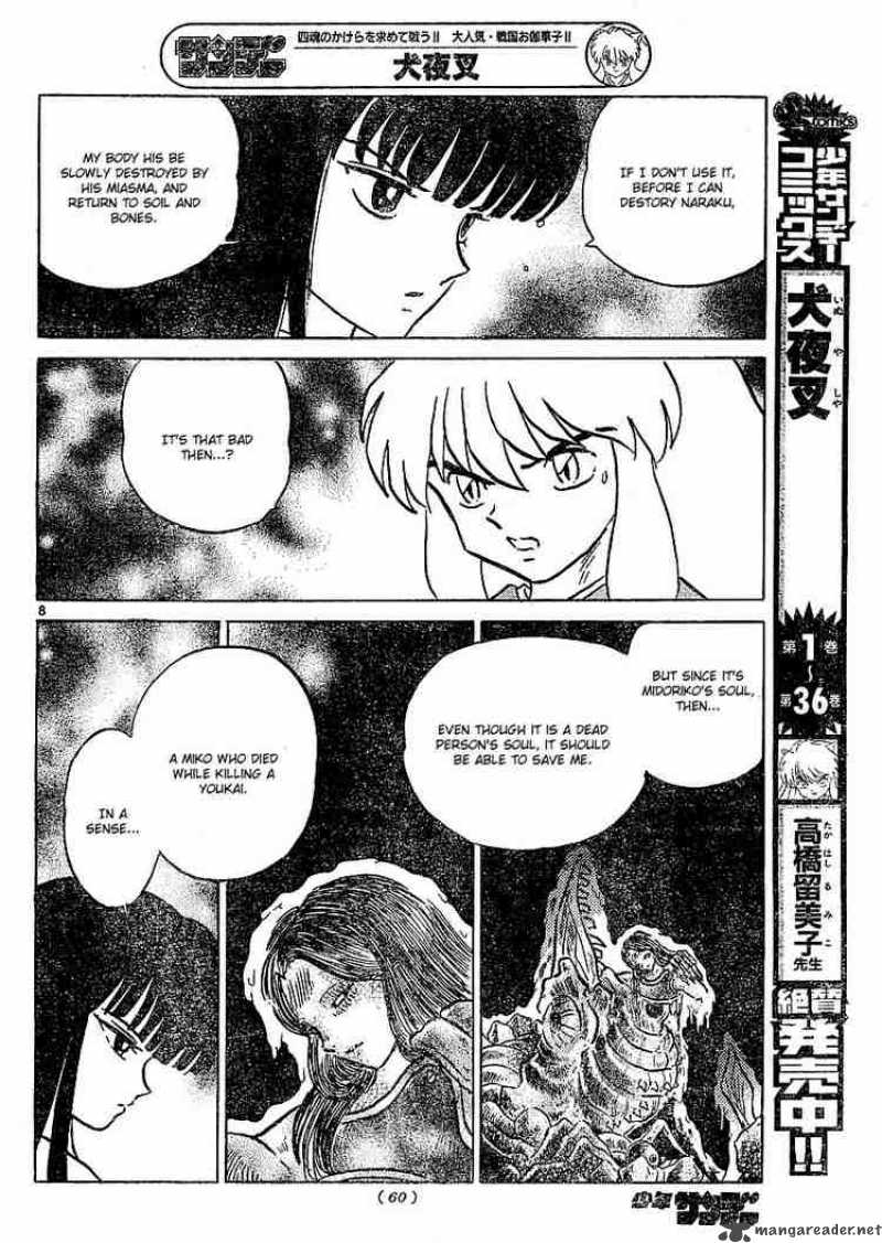 Inuyasha Chapter 376 Page 8