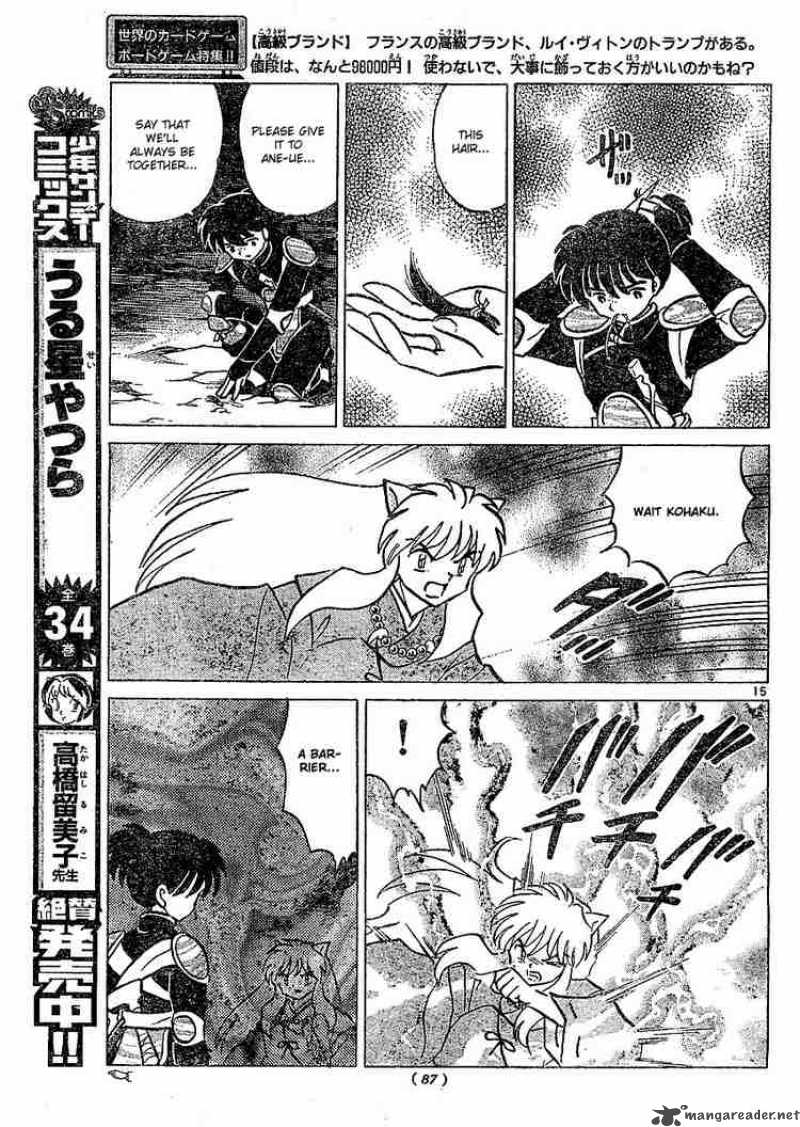 Inuyasha Chapter 377 Page 15