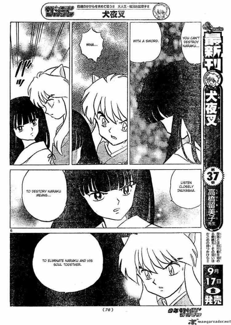 Inuyasha Chapter 377 Page 6
