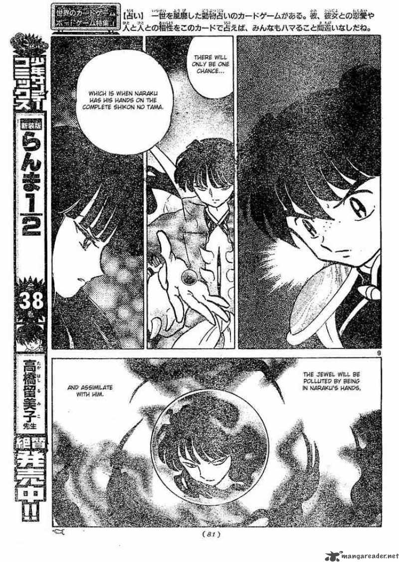 Inuyasha Chapter 377 Page 9