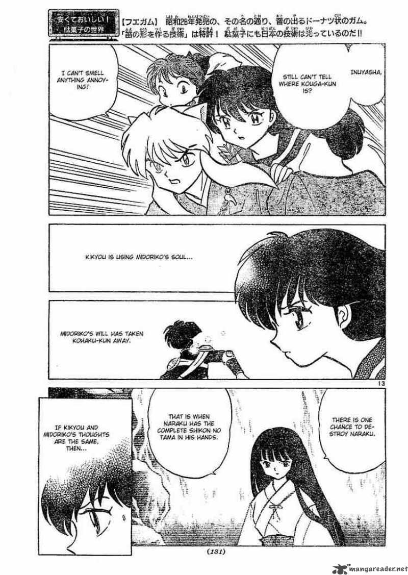 Inuyasha Chapter 378 Page 13