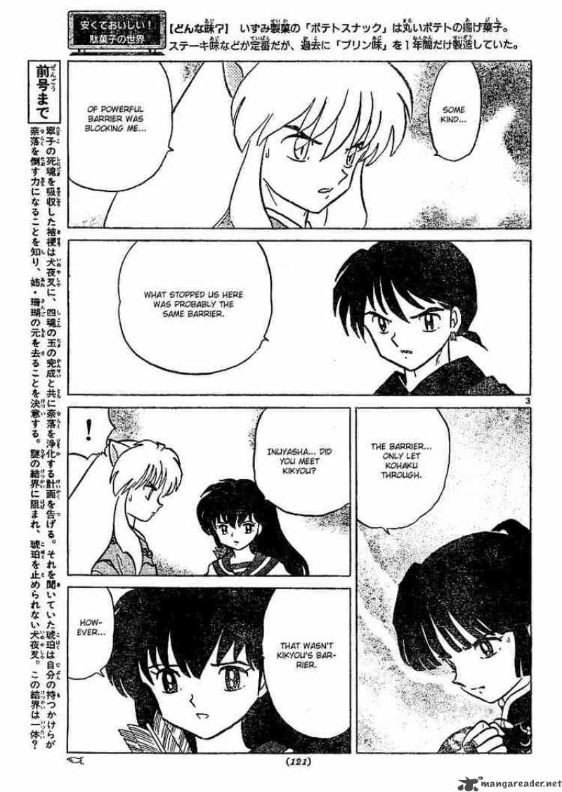 Inuyasha Chapter 378 Page 3