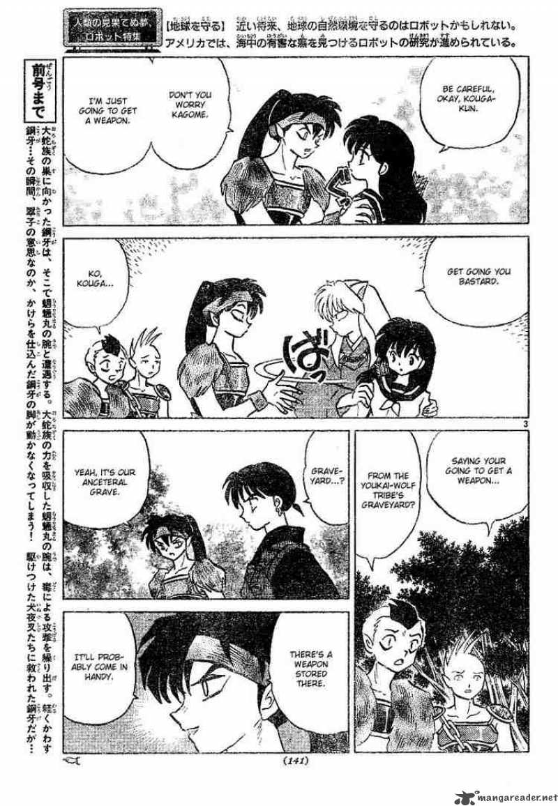 Inuyasha Chapter 380 Page 3