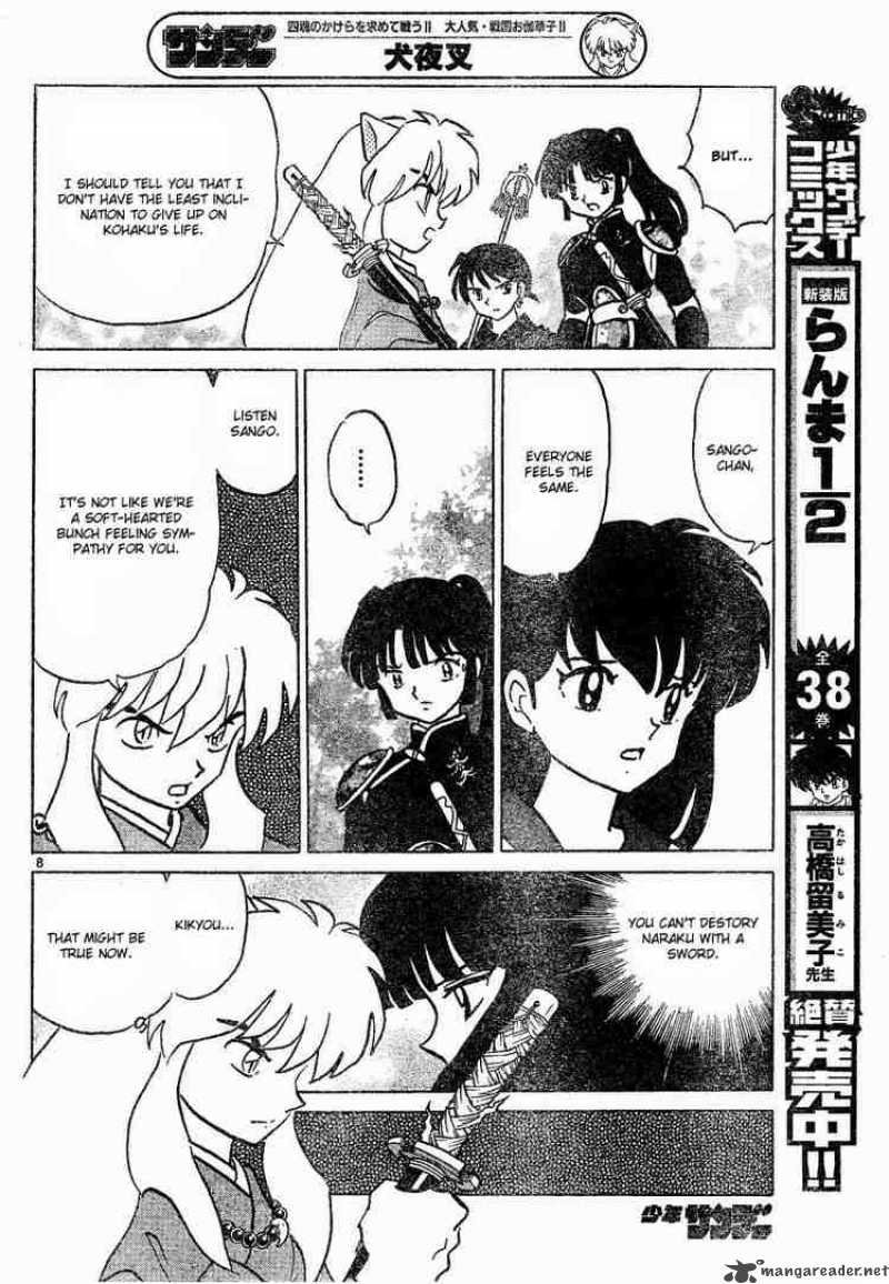 Inuyasha Chapter 380 Page 8