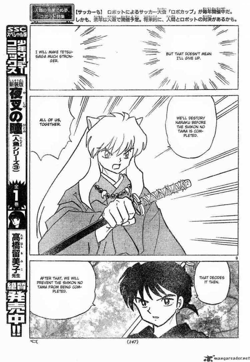 Inuyasha Chapter 380 Page 9