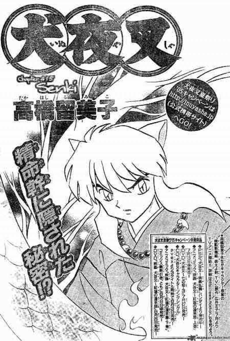 Inuyasha Chapter 415 Page 1