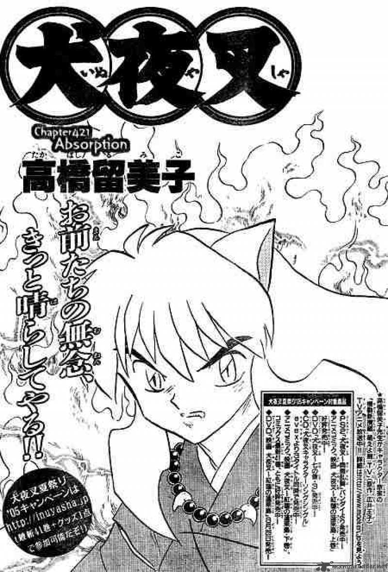 Inuyasha Chapter 421 Page 1