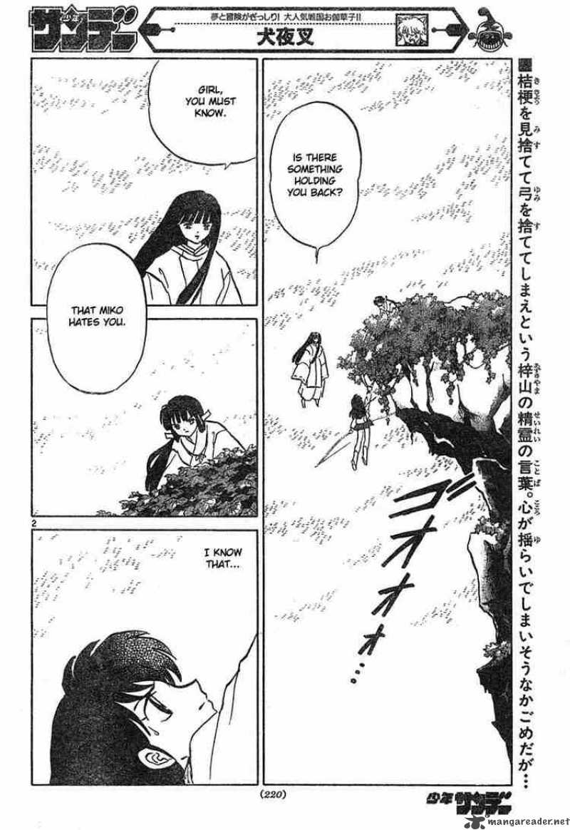 Inuyasha Chapter 458 Page 2