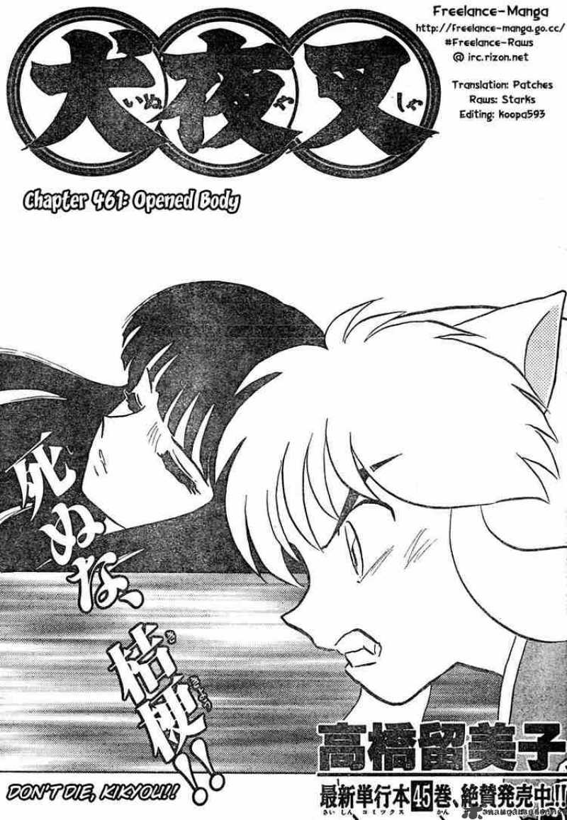 Inuyasha Chapter 461 Page 1