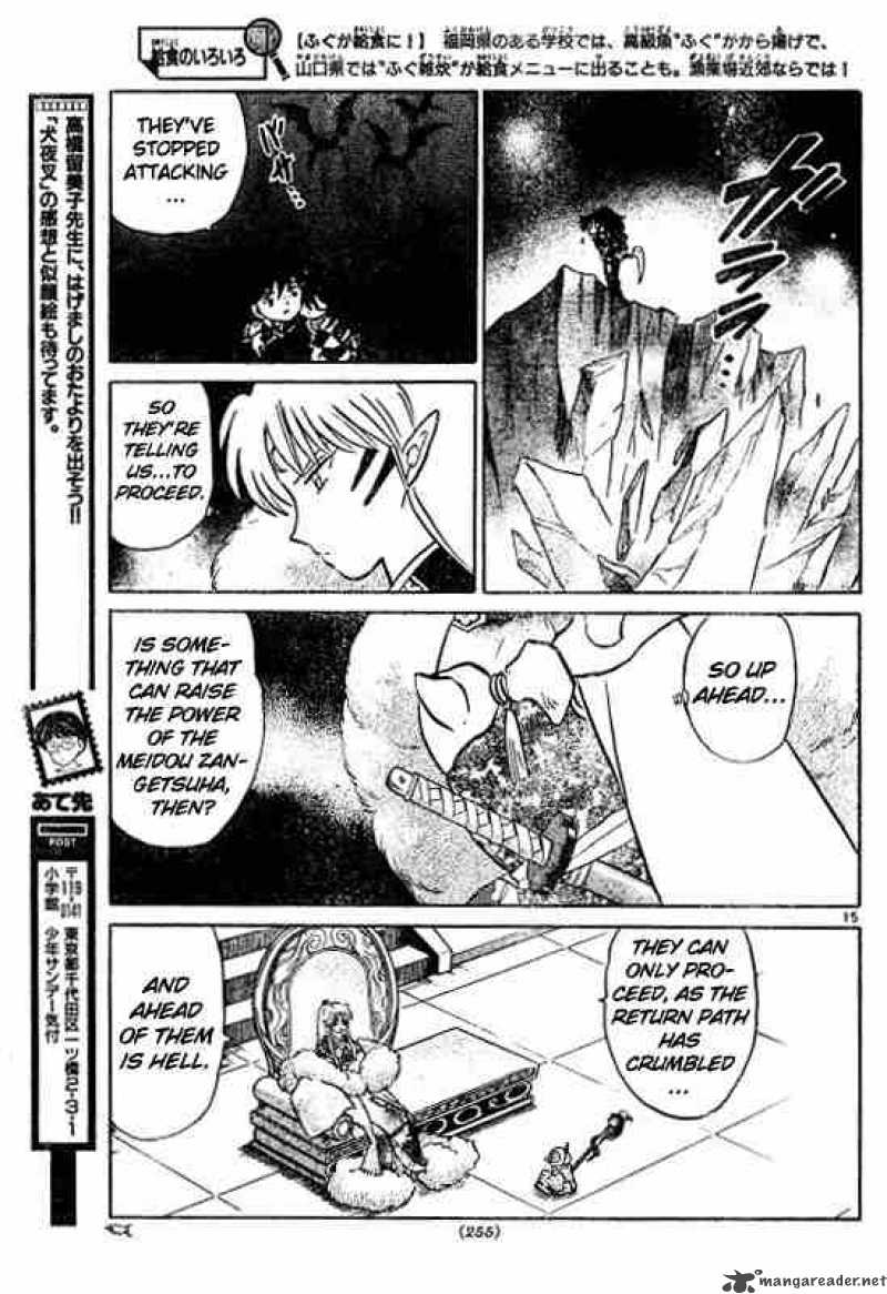 Inuyasha Chapter 468 Page 15