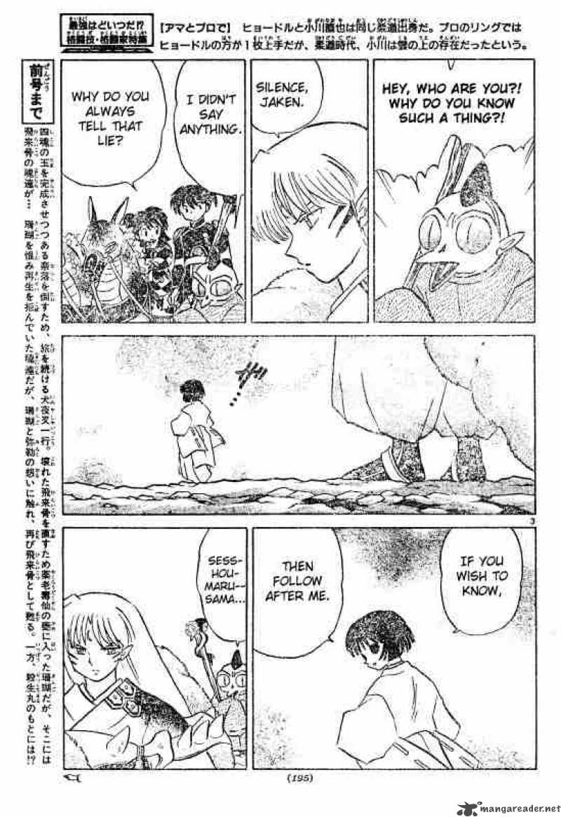Inuyasha Chapter 489 Page 3