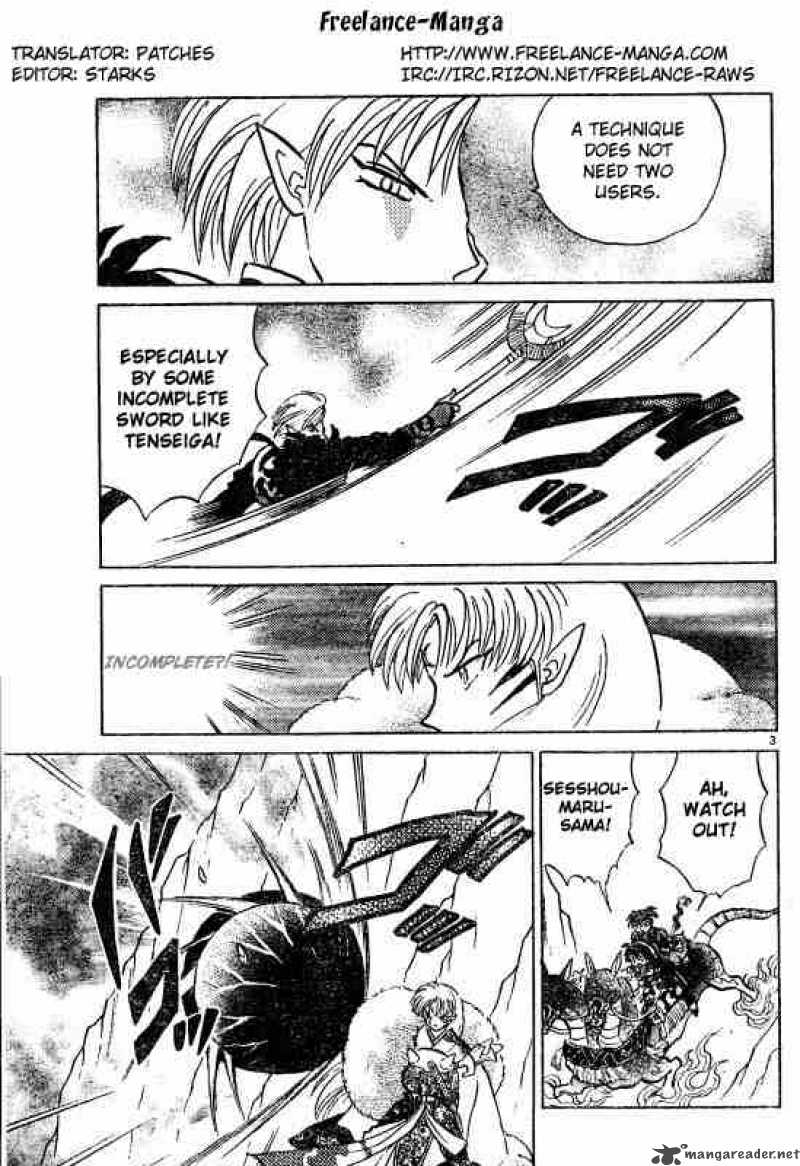 Inuyasha Chapter 490 Page 3