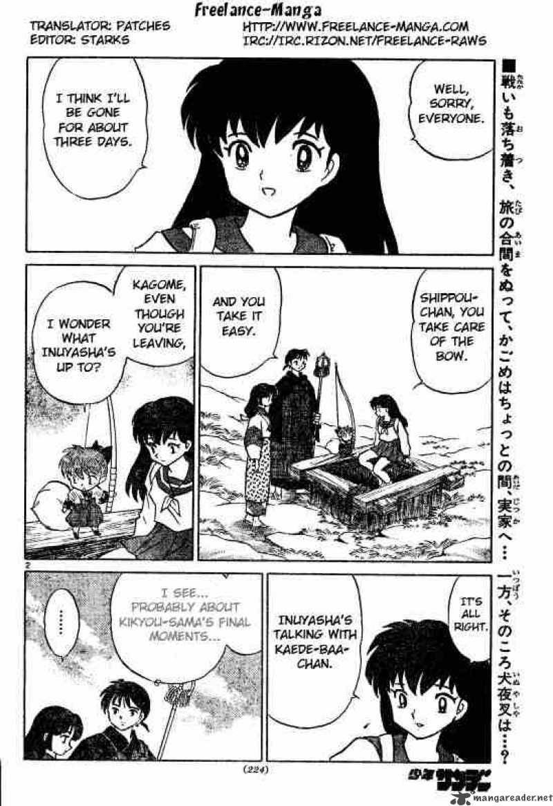 Inuyasha Chapter 494 Page 2