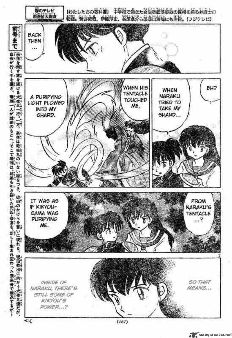 Inuyasha Chapter 499 Page 3
