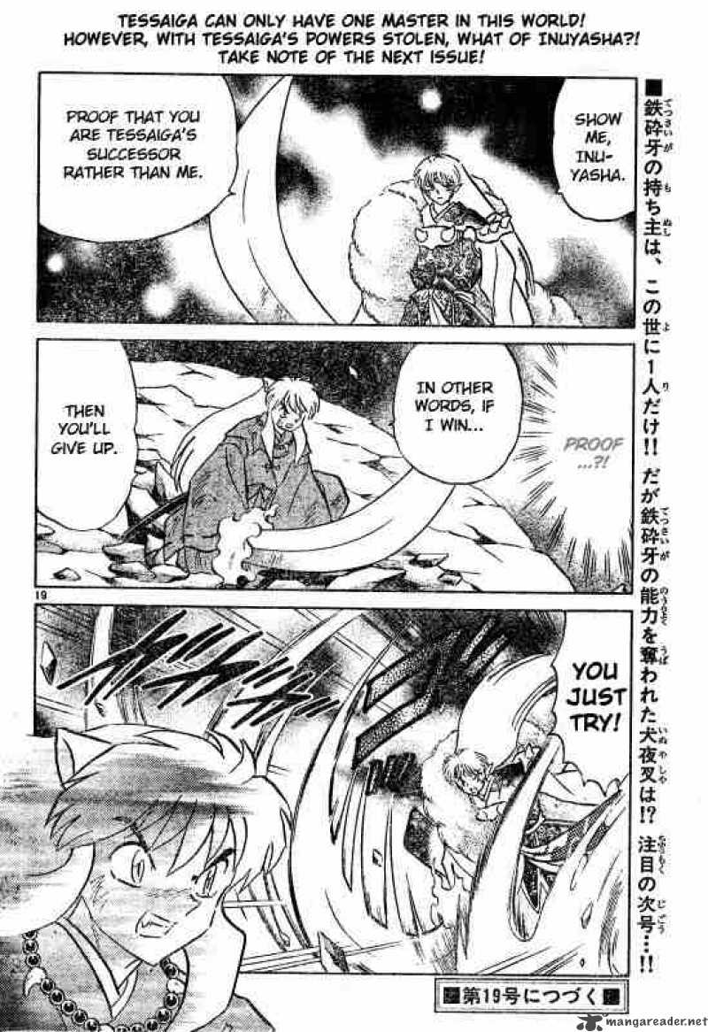 Inuyasha Chapter 500 Page 19