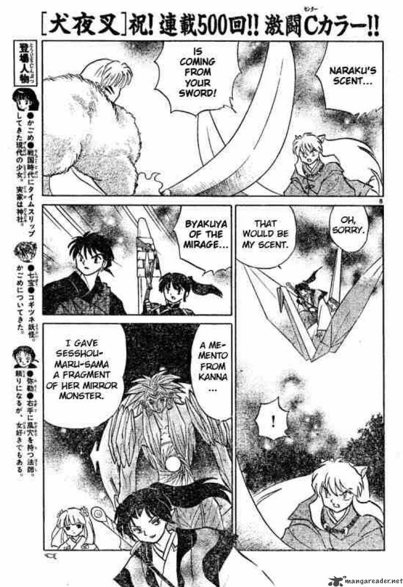 Inuyasha Chapter 500 Page 8