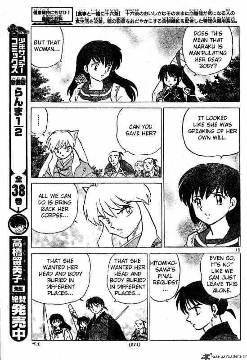 Inuyasha Chapter 507 Page 15