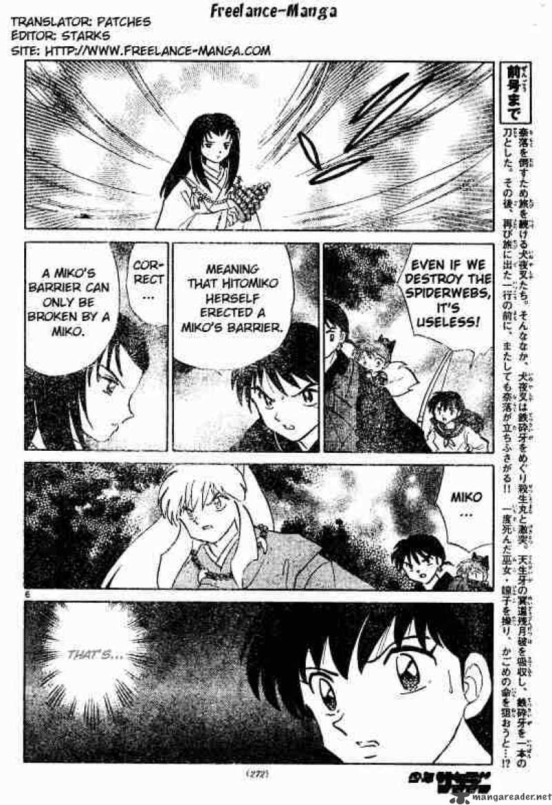 Inuyasha Chapter 508 Page 6