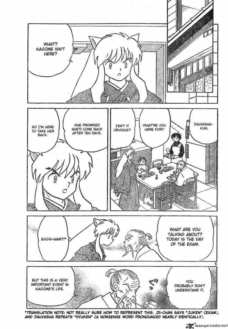 Inuyasha Chapter 520 Page 5