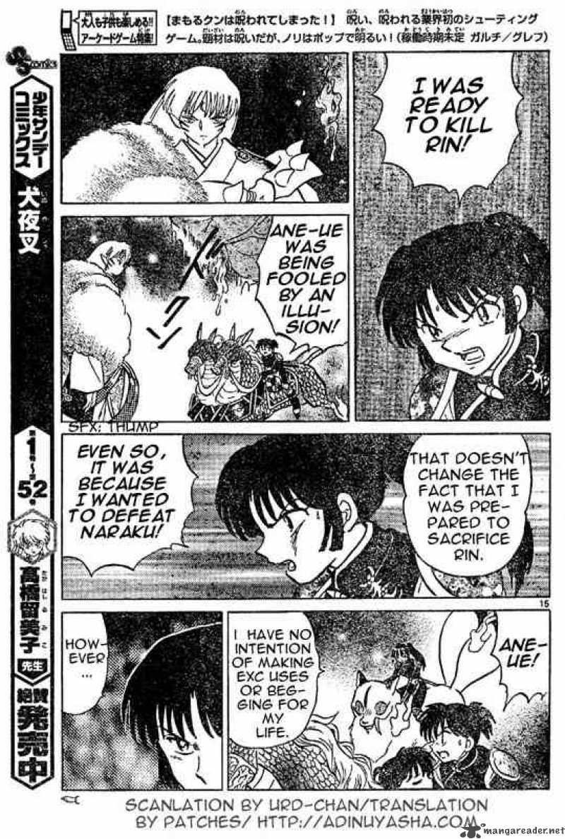 Inuyasha Chapter 543 Page 15