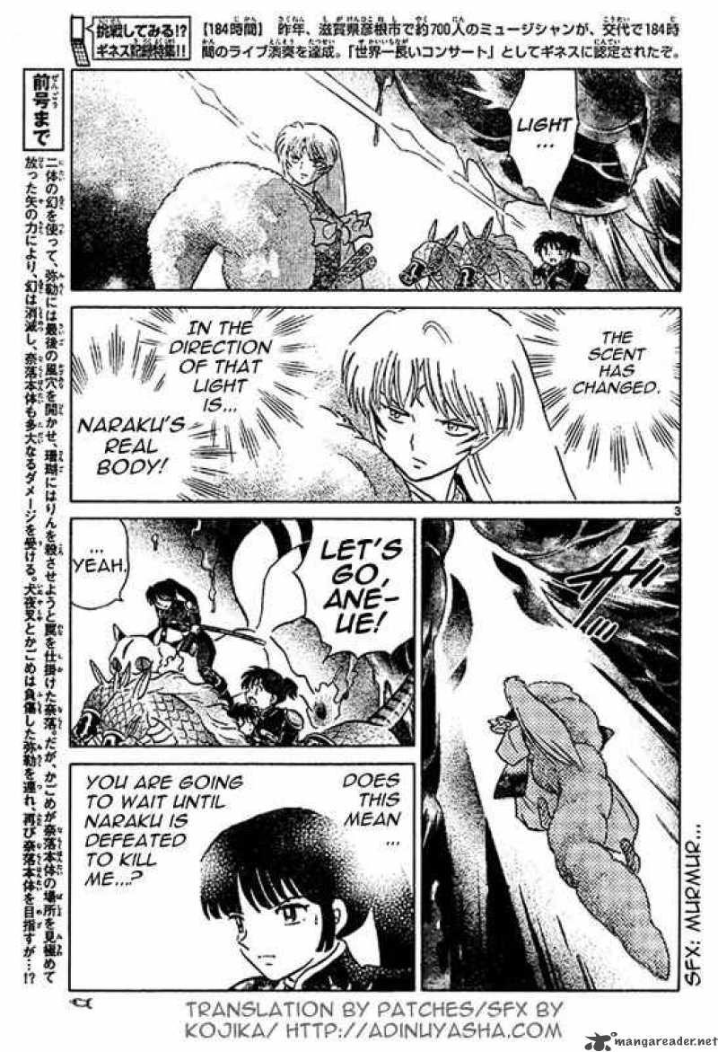 Inuyasha Chapter 544 Page 3