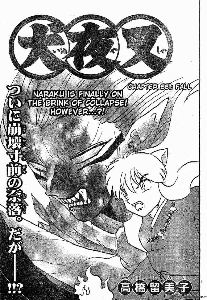 Inuyasha Chapter 551 Page 1