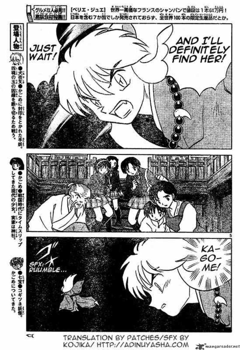 Inuyasha Chapter 555 Page 5