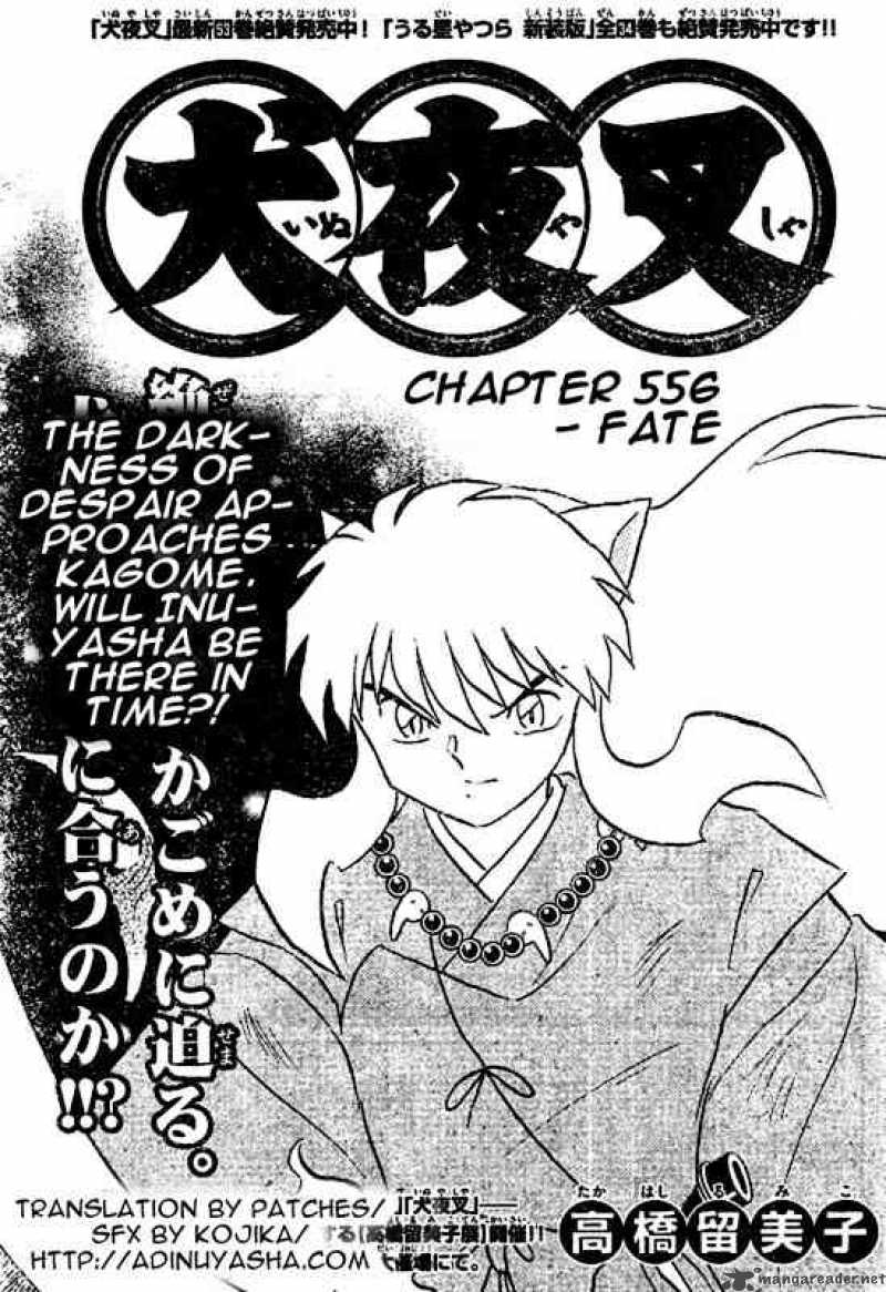 Inuyasha Chapter 556 Page 1