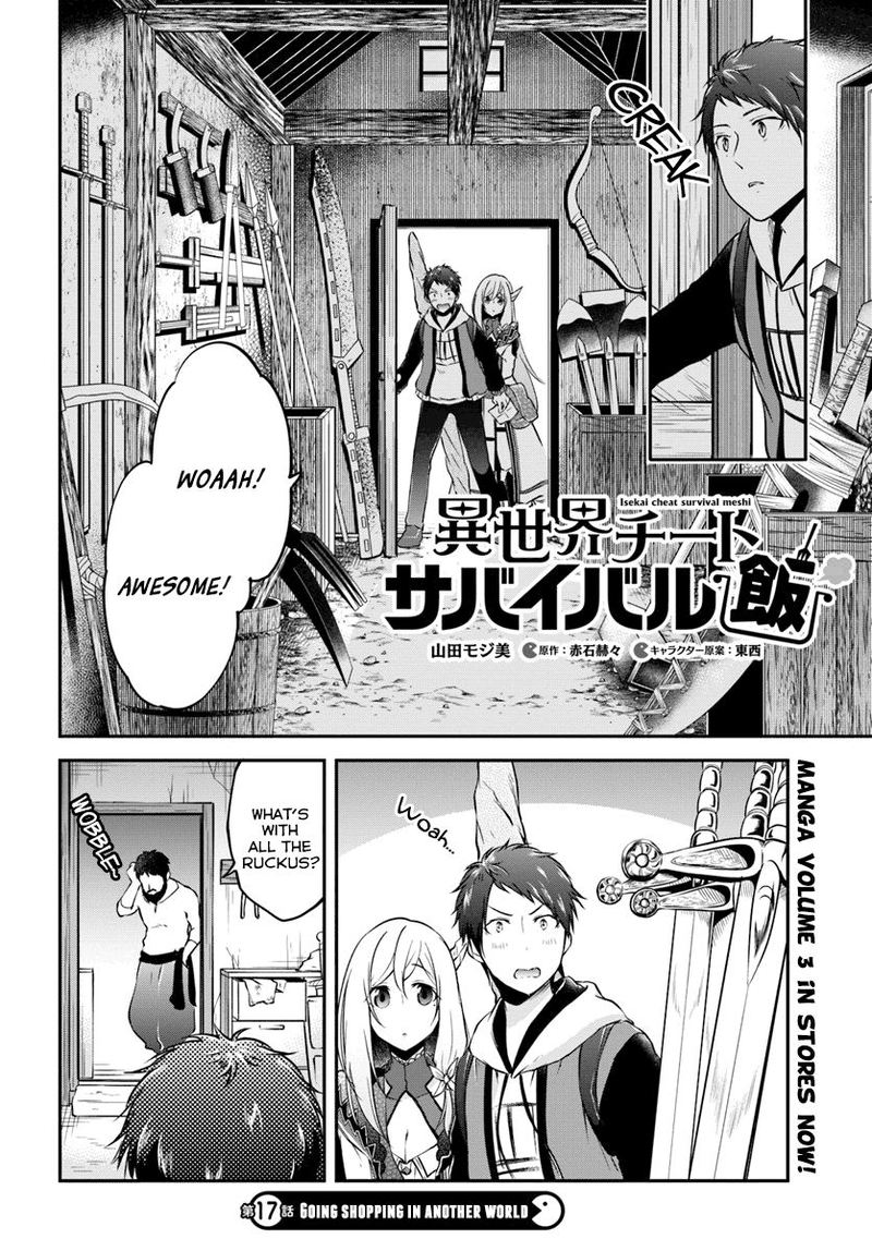 Isekai Cheat Survival Meshi Chapter 17 Page 2