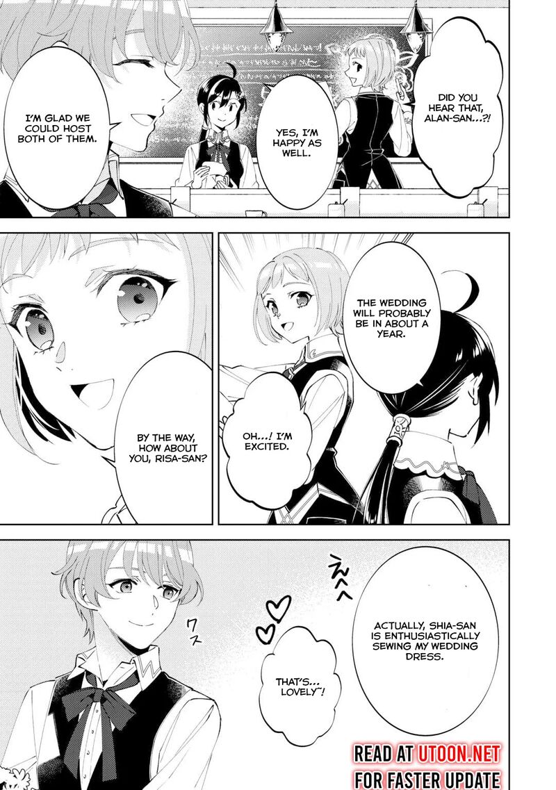Isekai De Caf O Kaiten Shimashita Chapter 95 Page 23