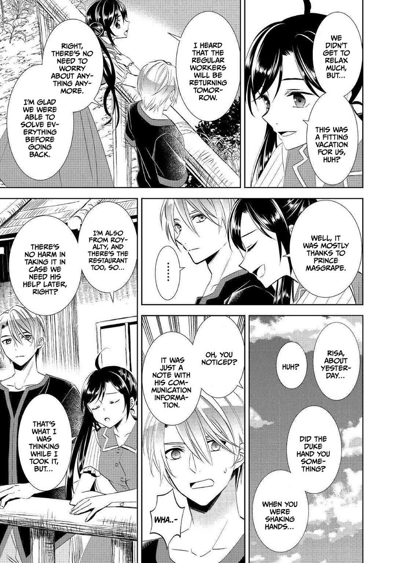 Isekai De Cafe O Kaiten Shimashita Chapter 61 Page 27