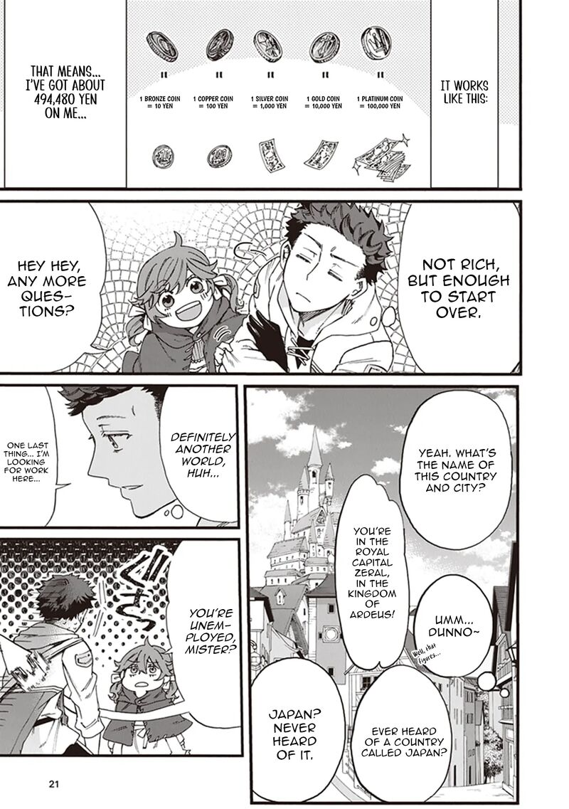 Isekai De Hajimeru Ni Kyoten Seikatsu Kuukan Mahou De Outo To Inaka Wo Ittari Kitari Chapter 1 Page 21