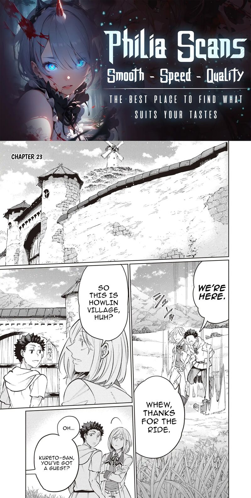 Isekai De Hajimeru Ni Kyoten Seikatsu Kuukan Mahou De Outo To Inaka Wo Ittari Kitari Chapter 23 Page 1