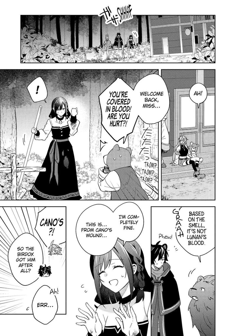 Isekai De Pension Hajimemashita Sekai De YuIItsu No Kuro Majo Desu Ga Kono Chikara Wa Okyaku Sama No Tame Ni Tsukaimasu Chapter 9 Page 25