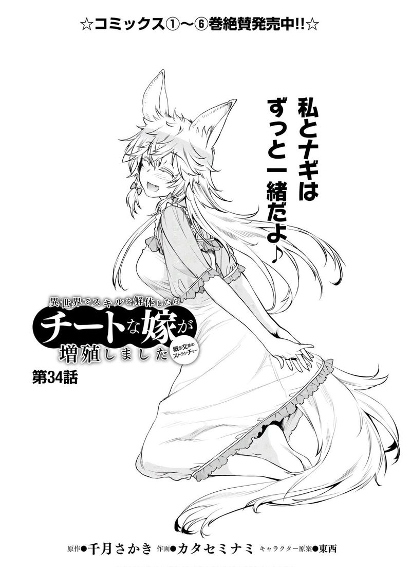 Isekai De Skill Wo Kaitai Shitara Cheat Na Yome Ga Zoushoku Shimashita Gainen Kousa No Structure Chapter 34 Page 2