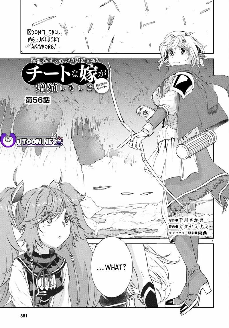 Isekai De Skill Wo Kaitai Shitara Cheat Na Yome Ga Zoushoku Shimashita Gainen Kousa No Structure Chapter 56 Page 1