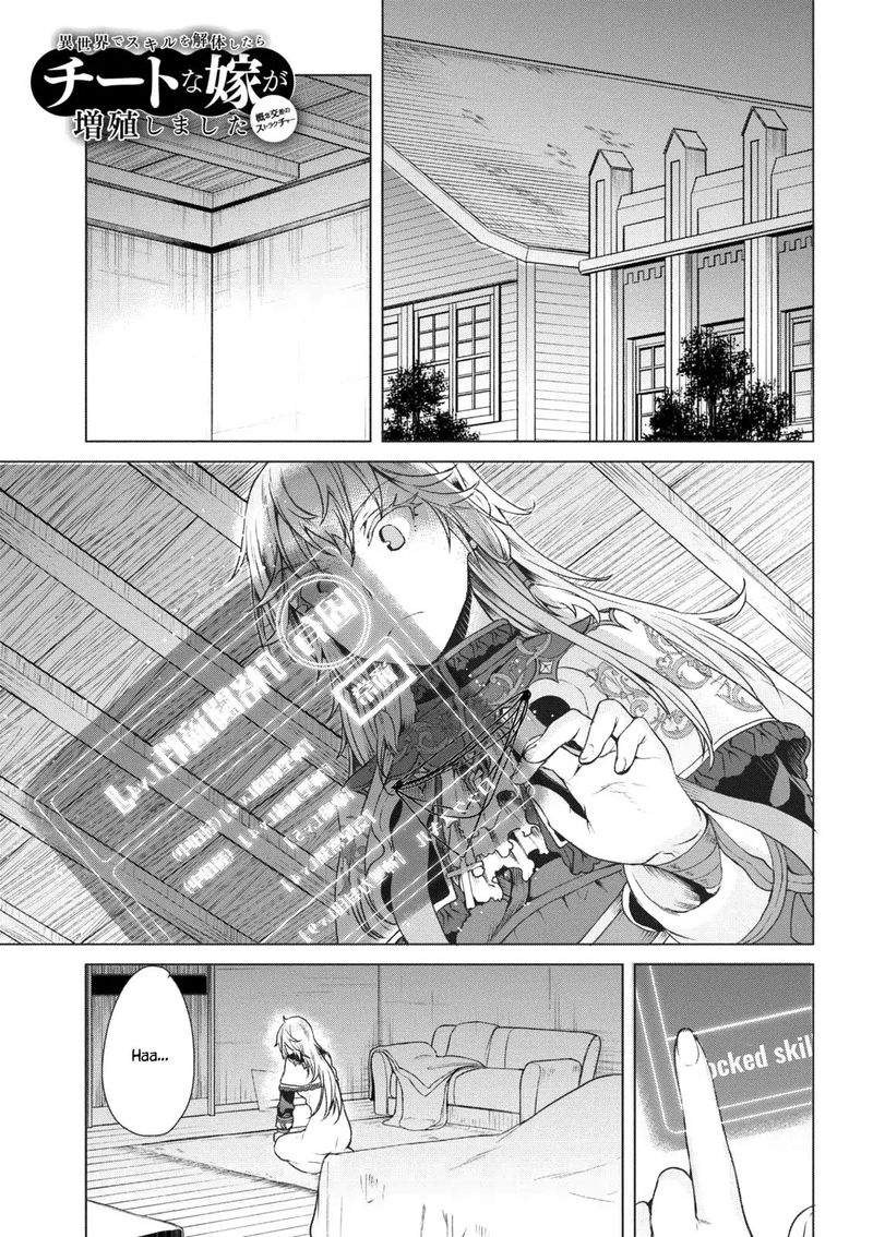 Isekai De Skill Wo Kaitai Shitara Cheat Na Yome Ga Zoushoku Shimashita Gainen Kousa No Structure Chapter 8 Page 1
