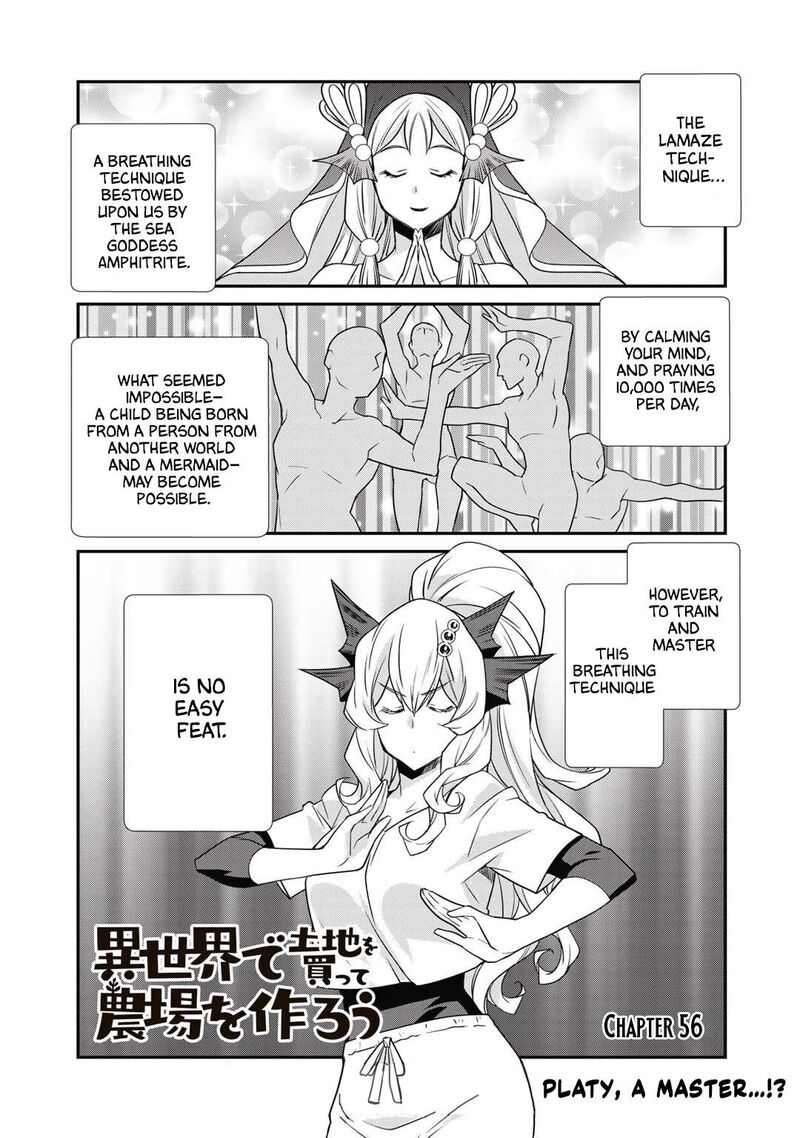 Isekai De Tochi O Katte Noujou O Tsukurou Chapter 56 Page 1