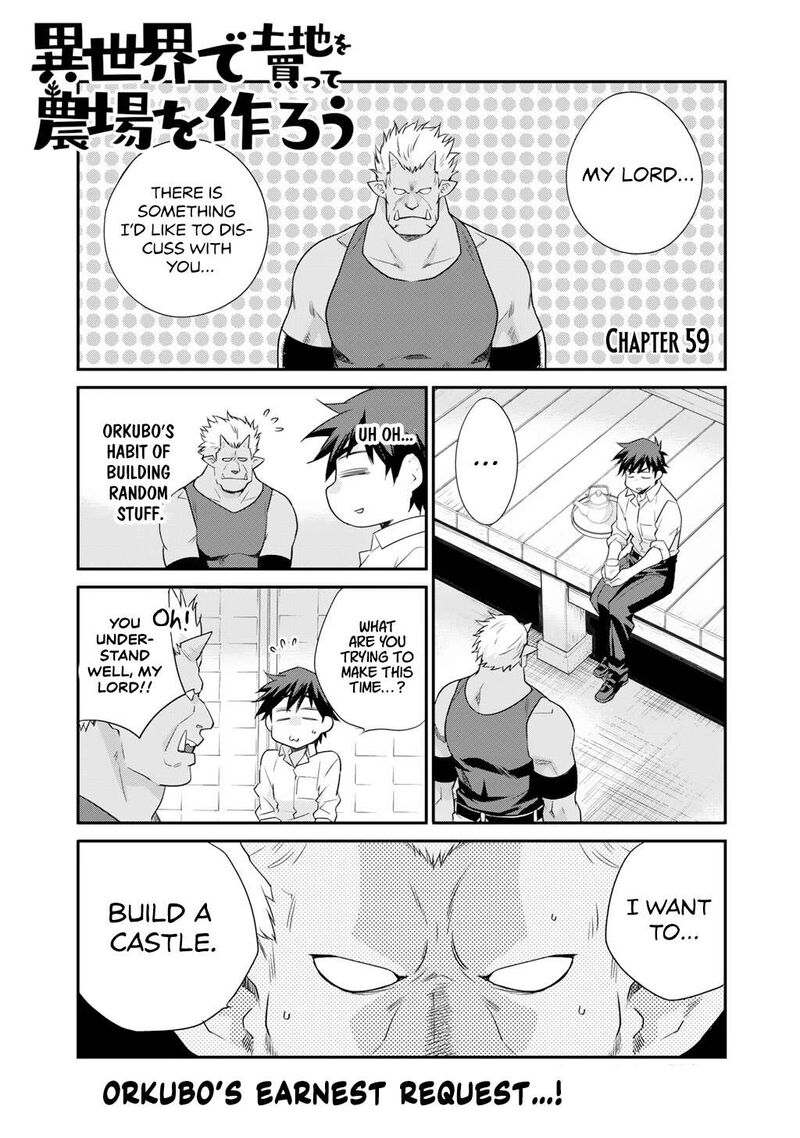 Isekai De Tochi O Katte Noujou O Tsukurou Chapter 59 Page 1