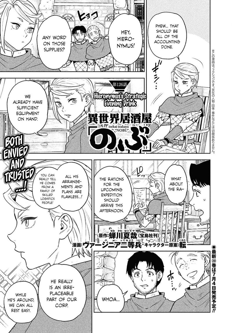 Isekai Izakaya Nobu Chapter 126 Page 1