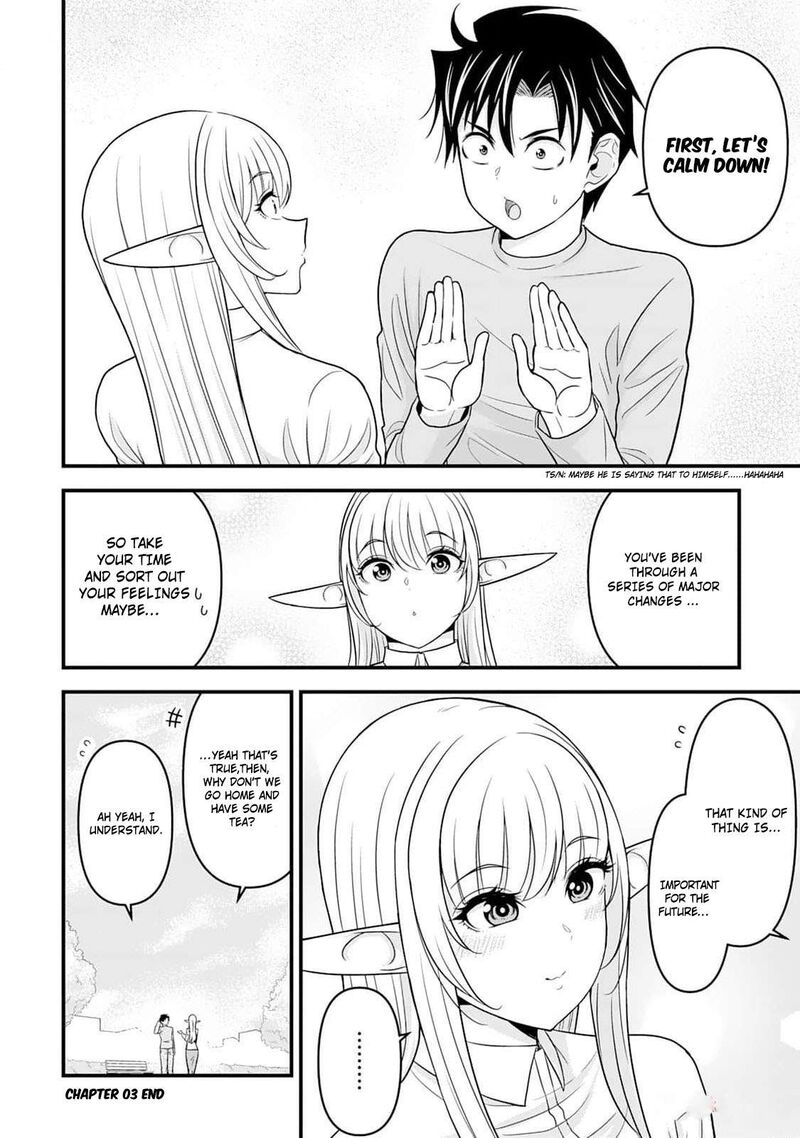 Isekai Kara Elf San Ga Ochite Kita No Desu Ga Chapter 3 Page 27