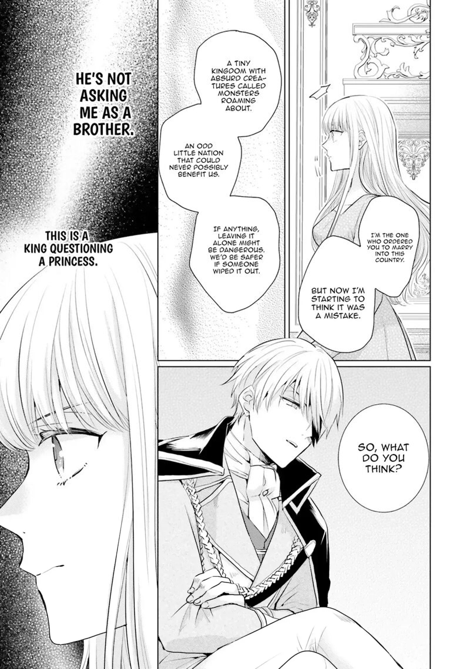 Isekai Kara Seijo Ga Kuru You Na No De Jamamono Wa Kieyou To Omoimasu Chapter 8 Page 11