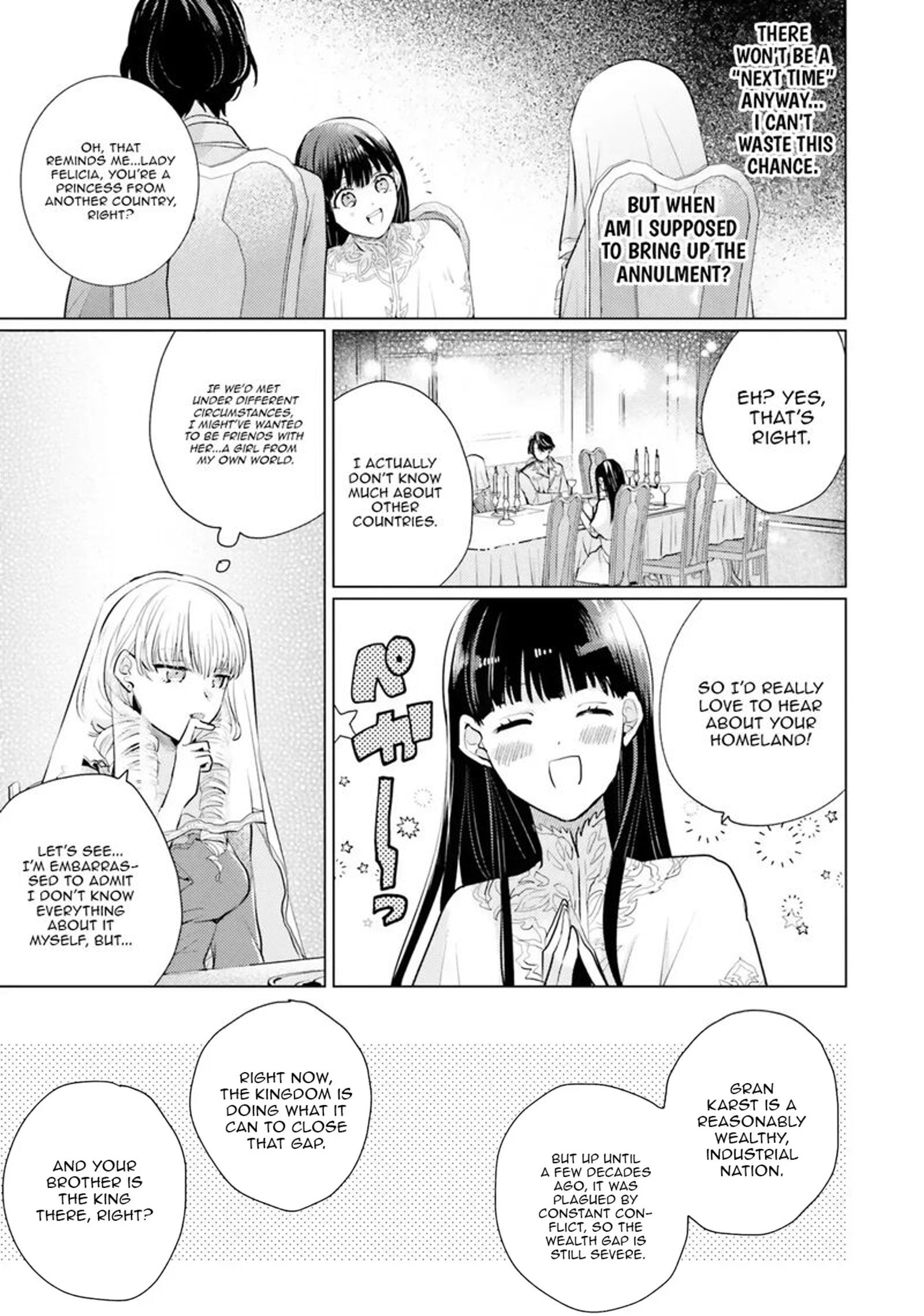 Isekai Kara Seijo Ga Kuru You Na No De Jamamono Wa Kieyou To Omoimasu Chapter 8 Page 29