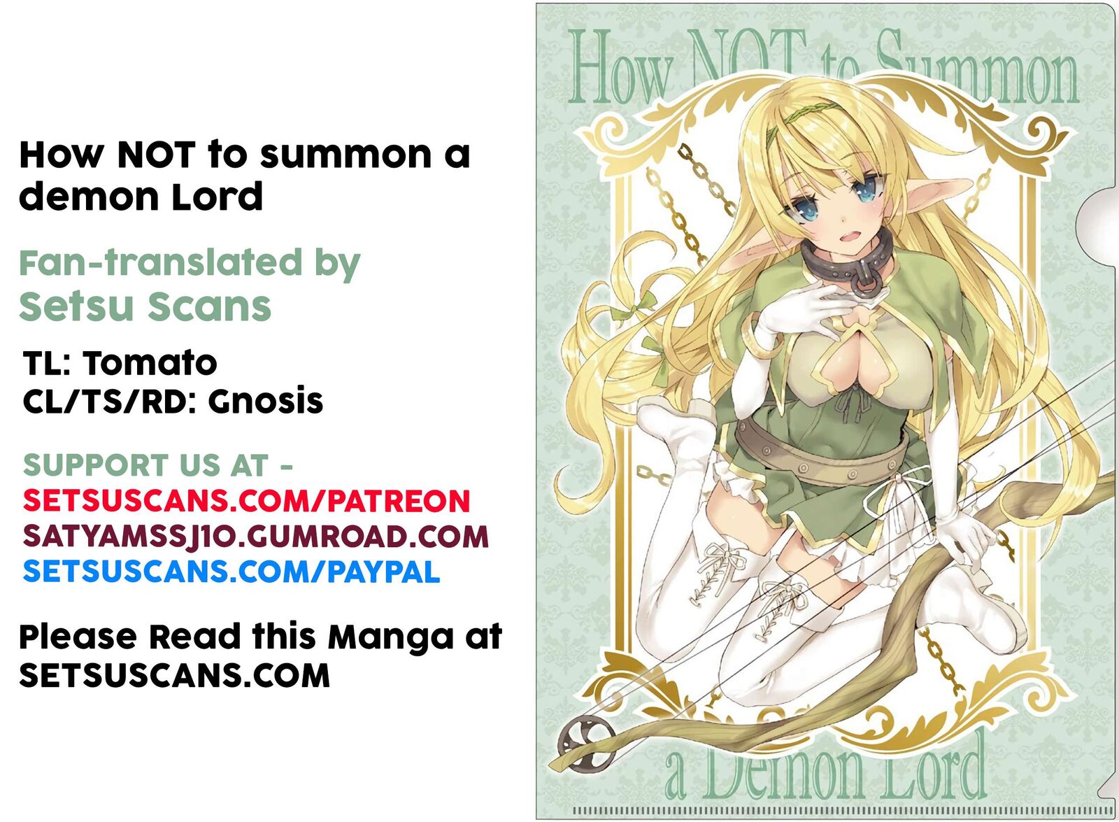 Isekai Maou To Shoukan Shoujo Dorei Majutsu Chapter 111c Page 1