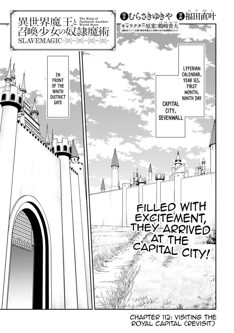 Isekai Maou To Shoukan Shoujo Dorei Majutsu Chapter 112a Page 2