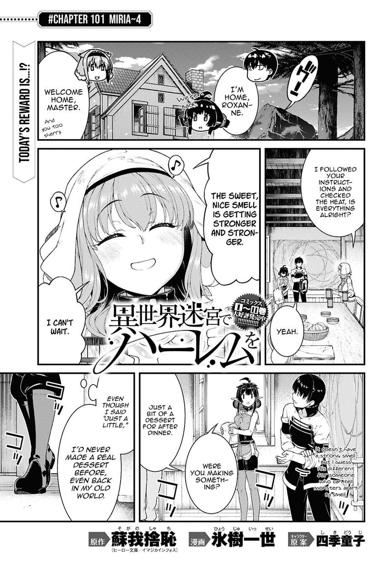 Isekai Meikyuu De Harem O Chapter 101 Page 1