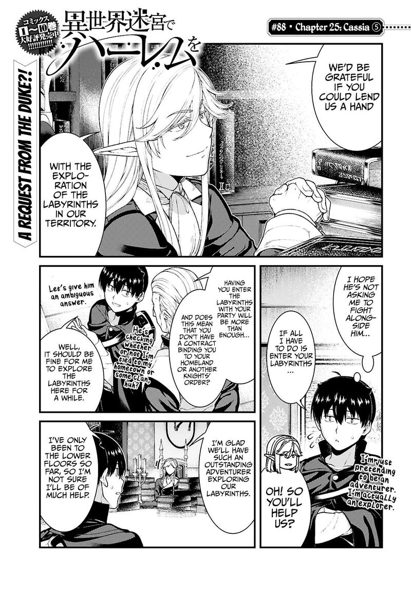 Isekai Meikyuu De Harem O Chapter 88 Page 2